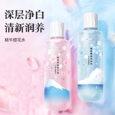 樱花养白漱口水500ml 富士樱花